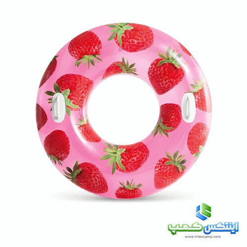 حلقه بادی اینتکس دستگیره دار 107 طرح توت فرنگی کد 56261