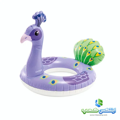 حلقه بادی شنا اینتکس طرح طاووس کد 59221