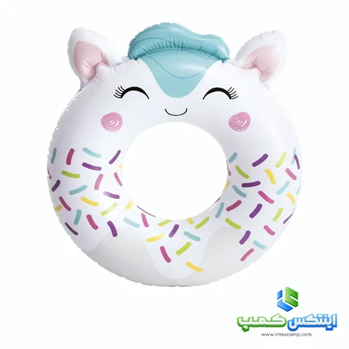 حلقه بادی شنا اینتکس طرح گربه کد 59266