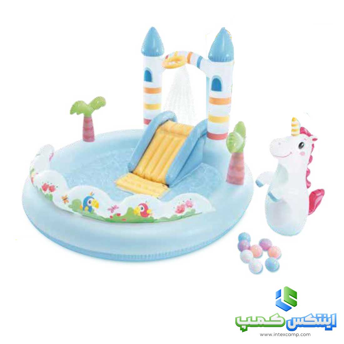 پارک ابی سرسره دار طرح یونیکورن کد 56148