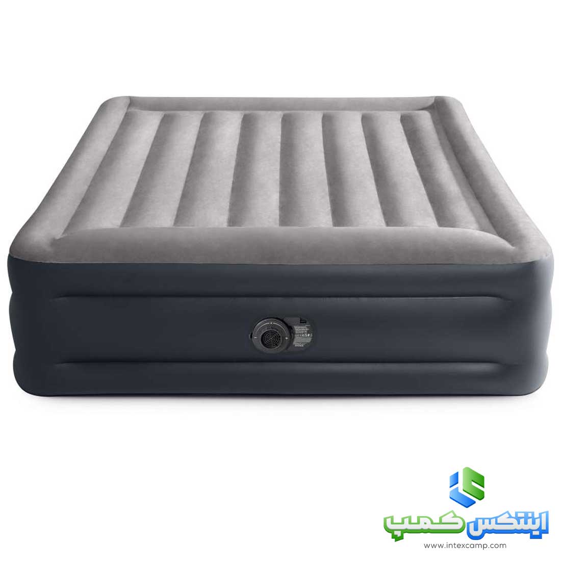 تخت بادی دونفره بالش دار با پمپ برقی اینتکس کد 64136