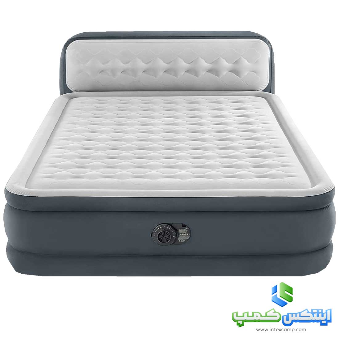 تخت خواب بادی دونفره تاج دار لوکس اینتکس کد 64448