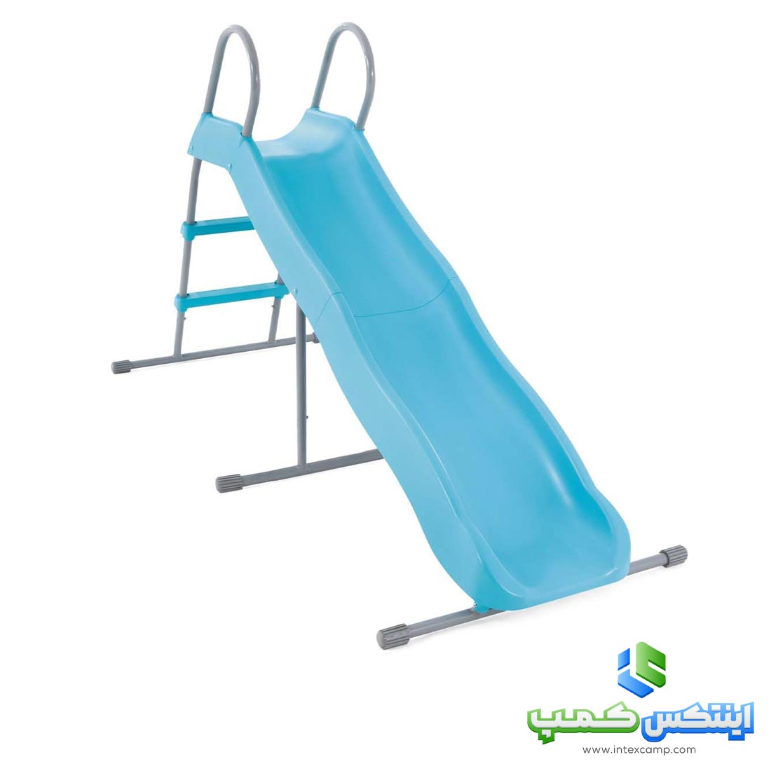 سرسره کودک 3پله اینتکس با سر موجی 2 متری کد 44106