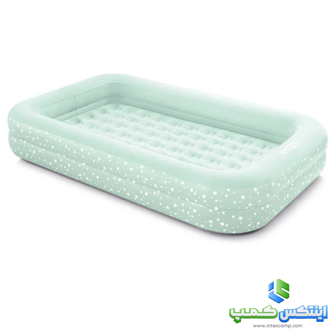 تخت خواب بادی سفری فریم دار کودک اینتکس کد 66810