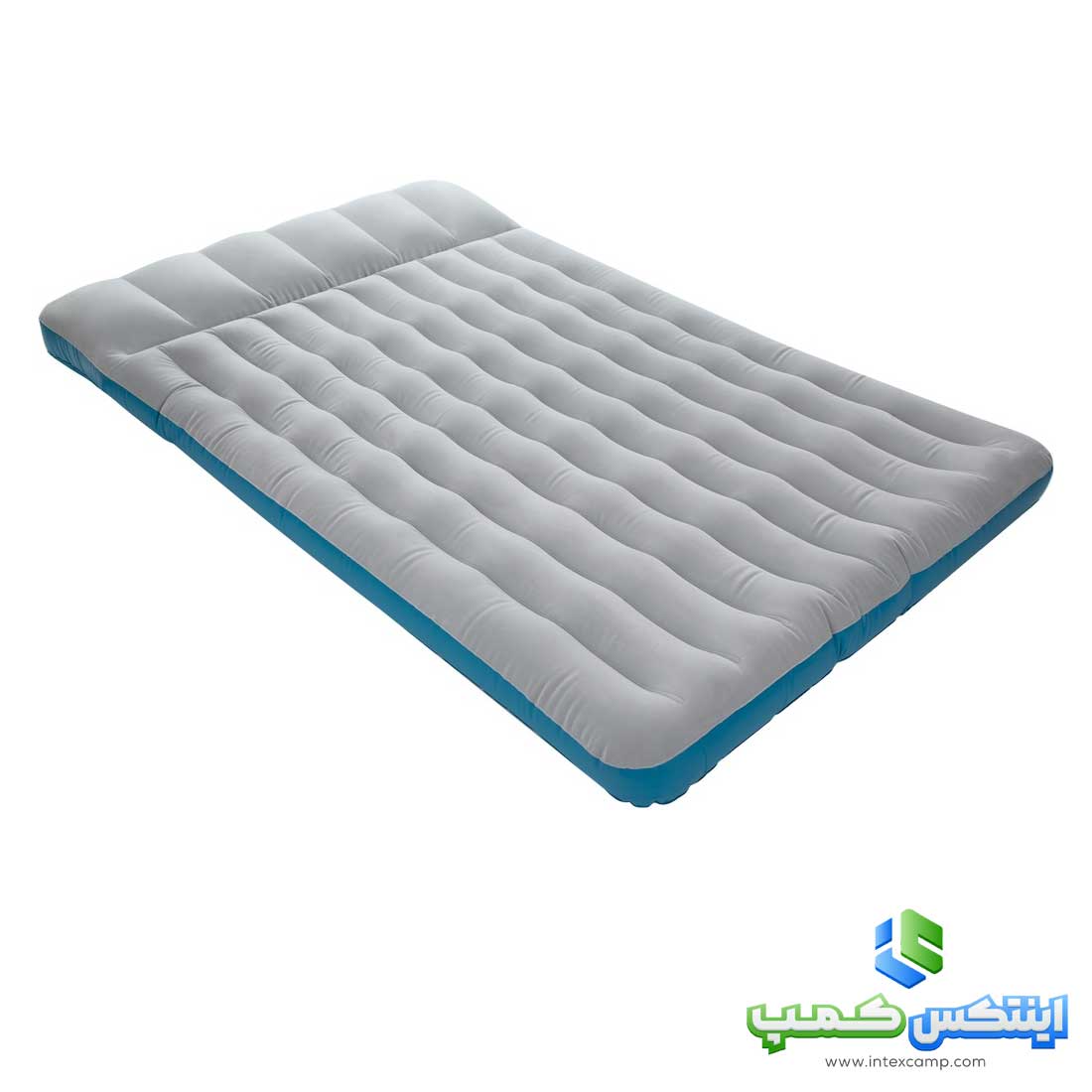 تشک بادی سفری دونفره اینتکس با زیره برزنتی عرض 127 کد 67999