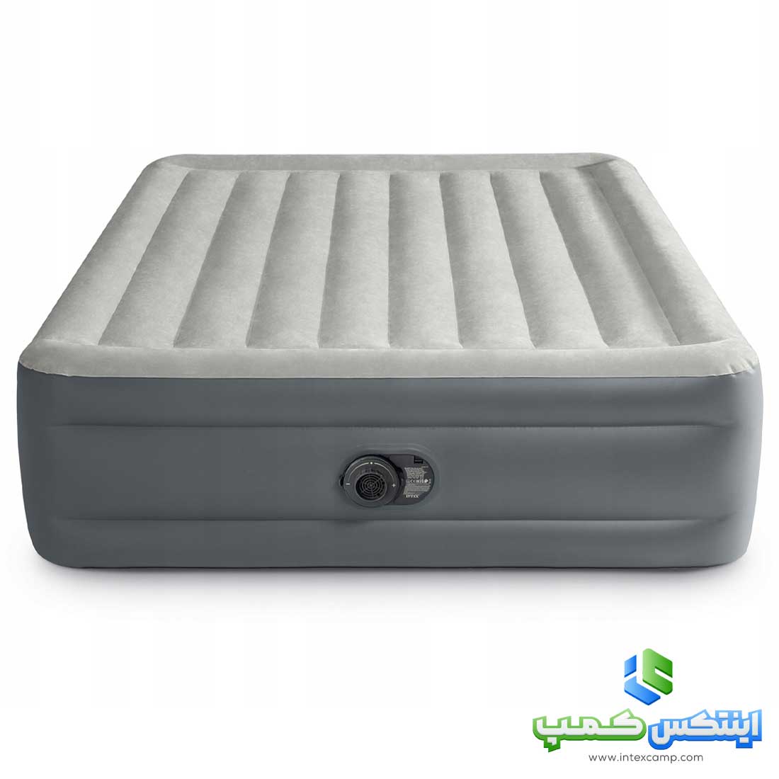 تخت بادی دونفره اینتکس با پمپ برقی کد 64126