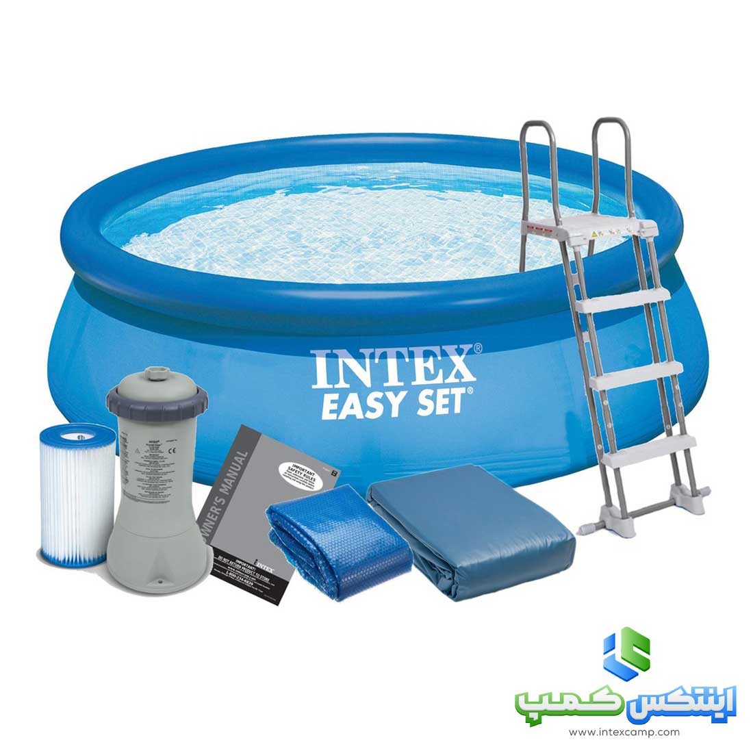 استخر بادی برزنتی ایزی ست قطر 457 ارتفاع 122 اینتکس کد 26168