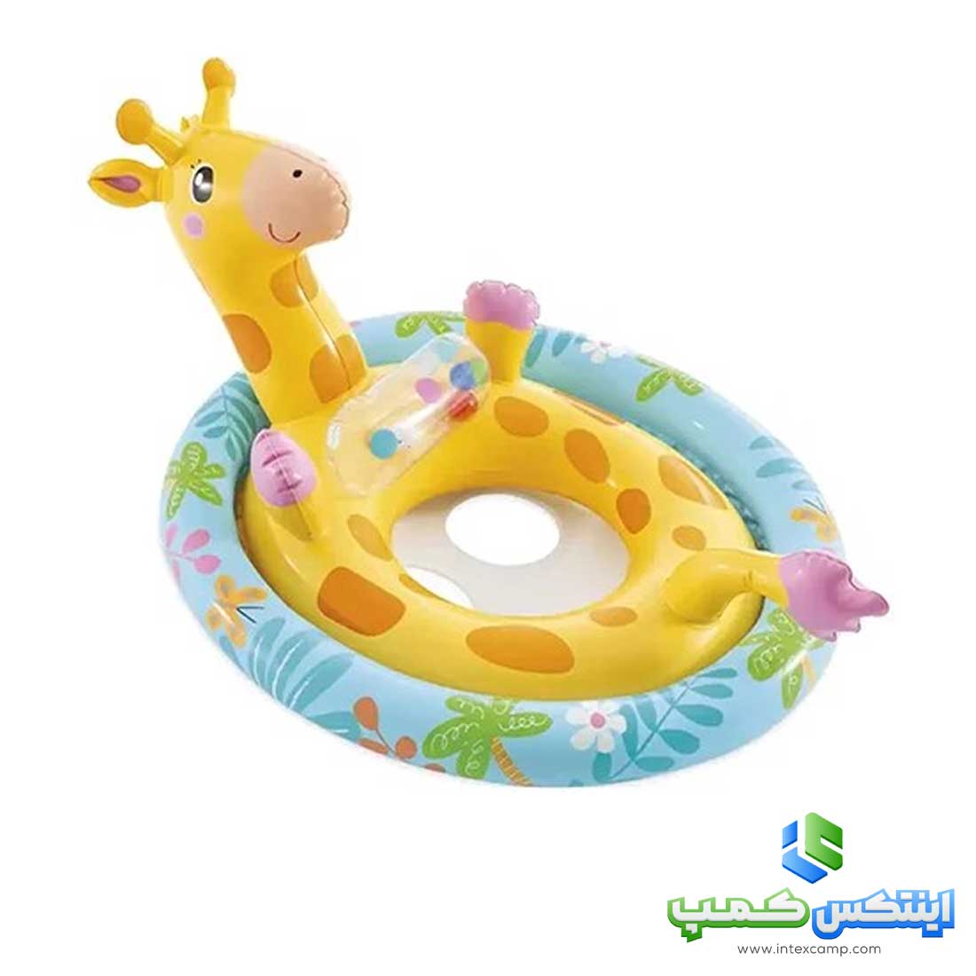حلقه شورتی بادی 3-4 سال طرح زرافه کد 59570