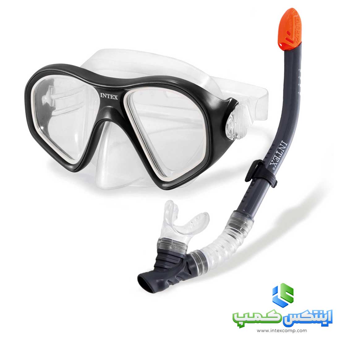 ماسک اسنورکل غواصی 14+ سال اینتکس کد 55648