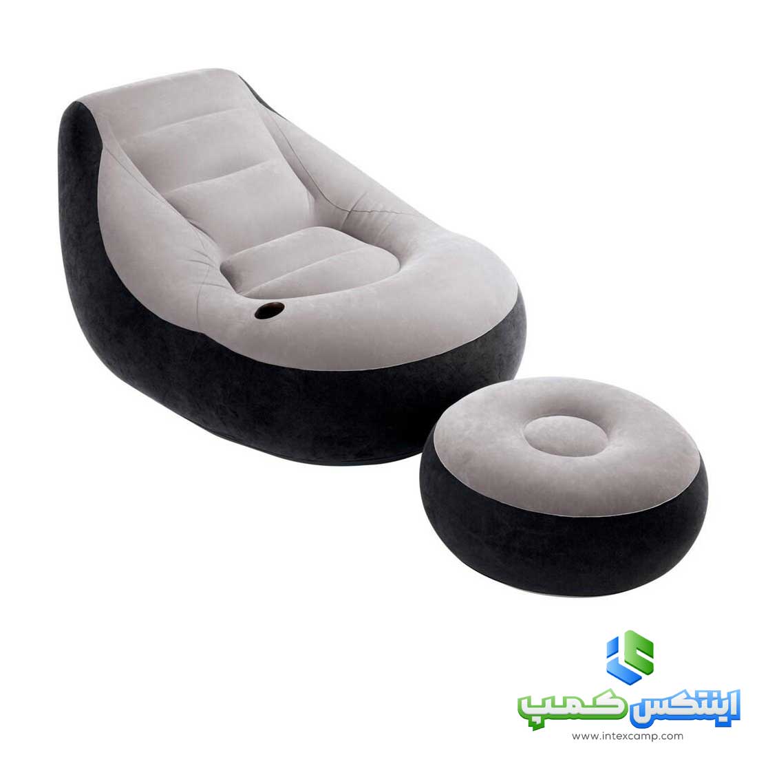 مبل بادی تکنفره زیرپایی دار اینتکس کد 68564